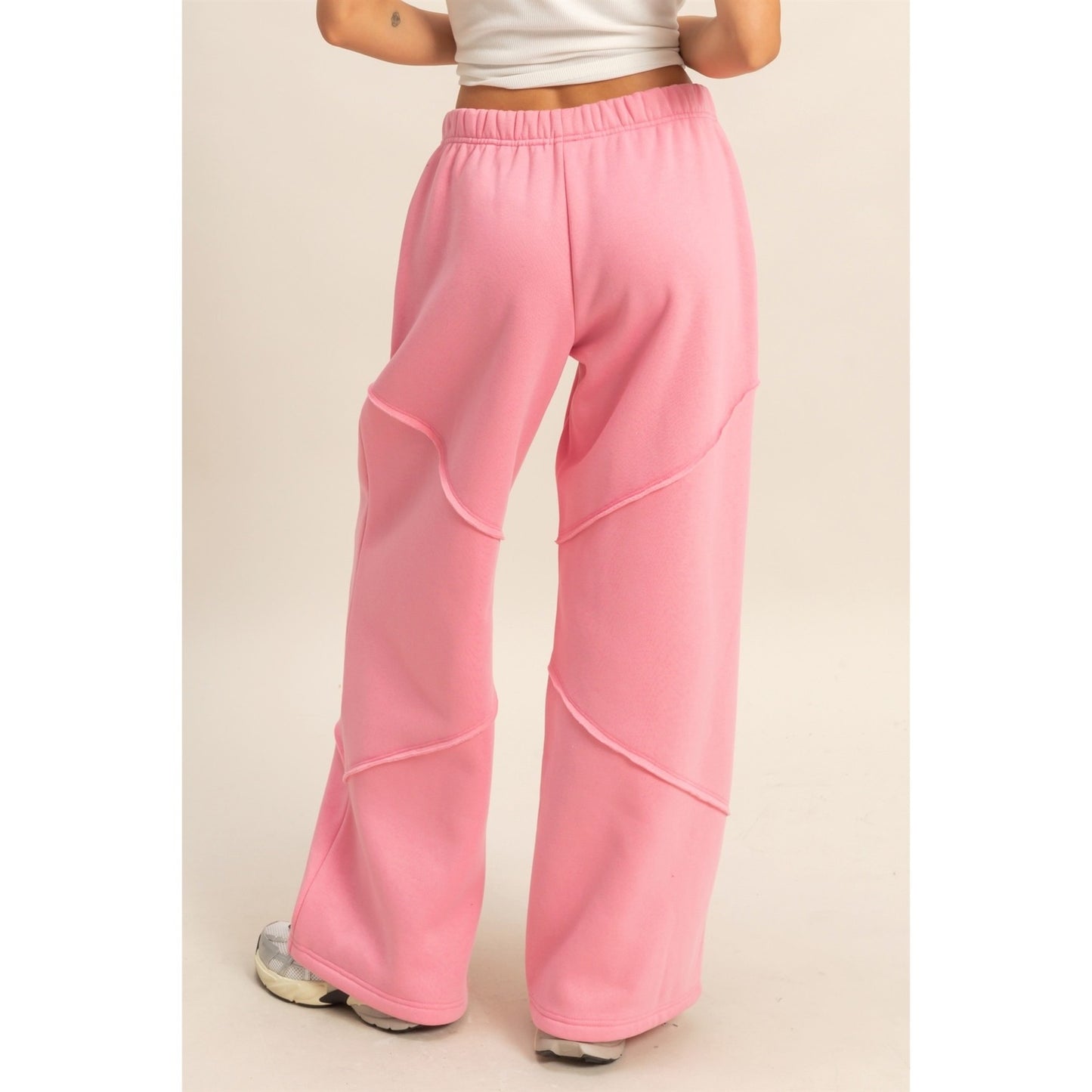 THINK PINK FLEECE PANTS