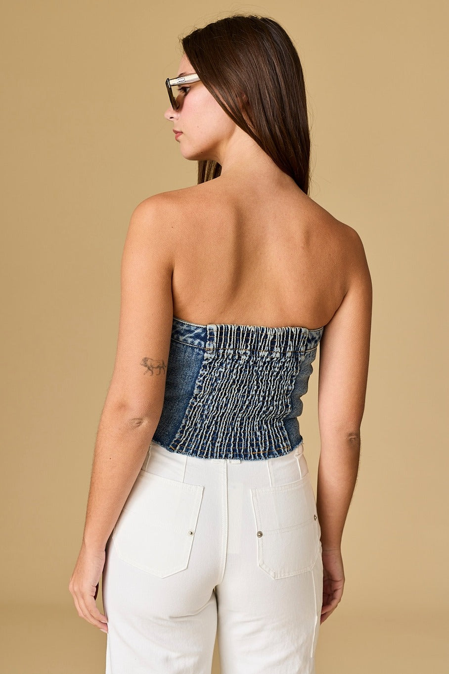 DENIM DAZE TUBE TOP