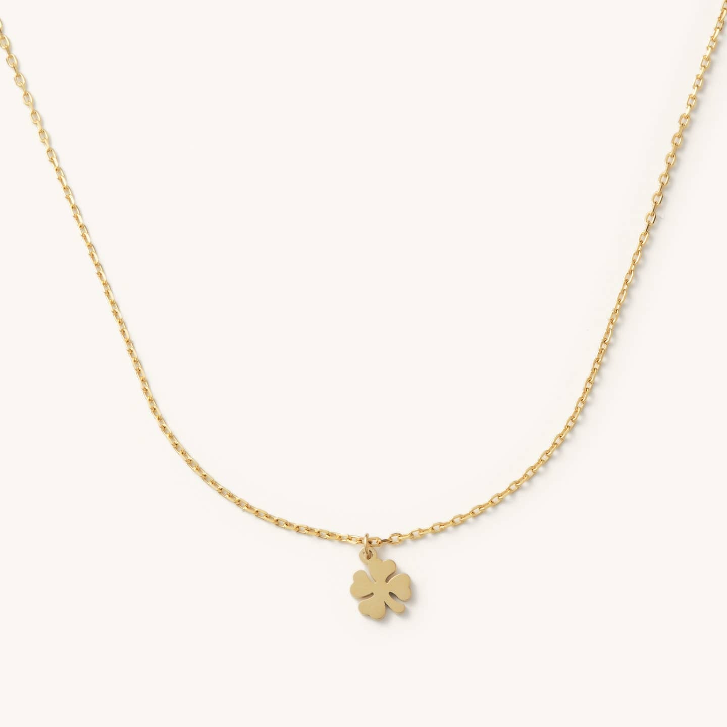 GOOD FORTUNE CLOVER NECKLACE