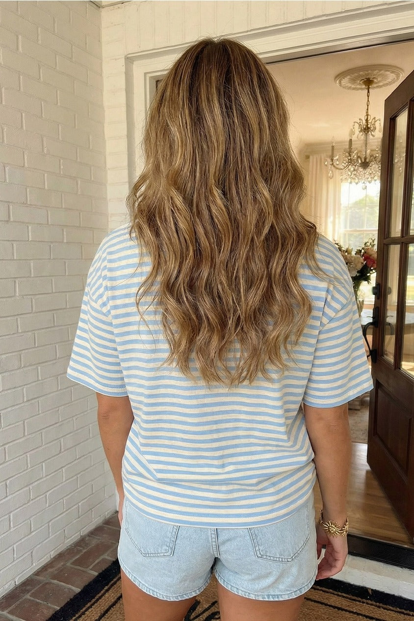 OFF DUTY STRIPED TEE