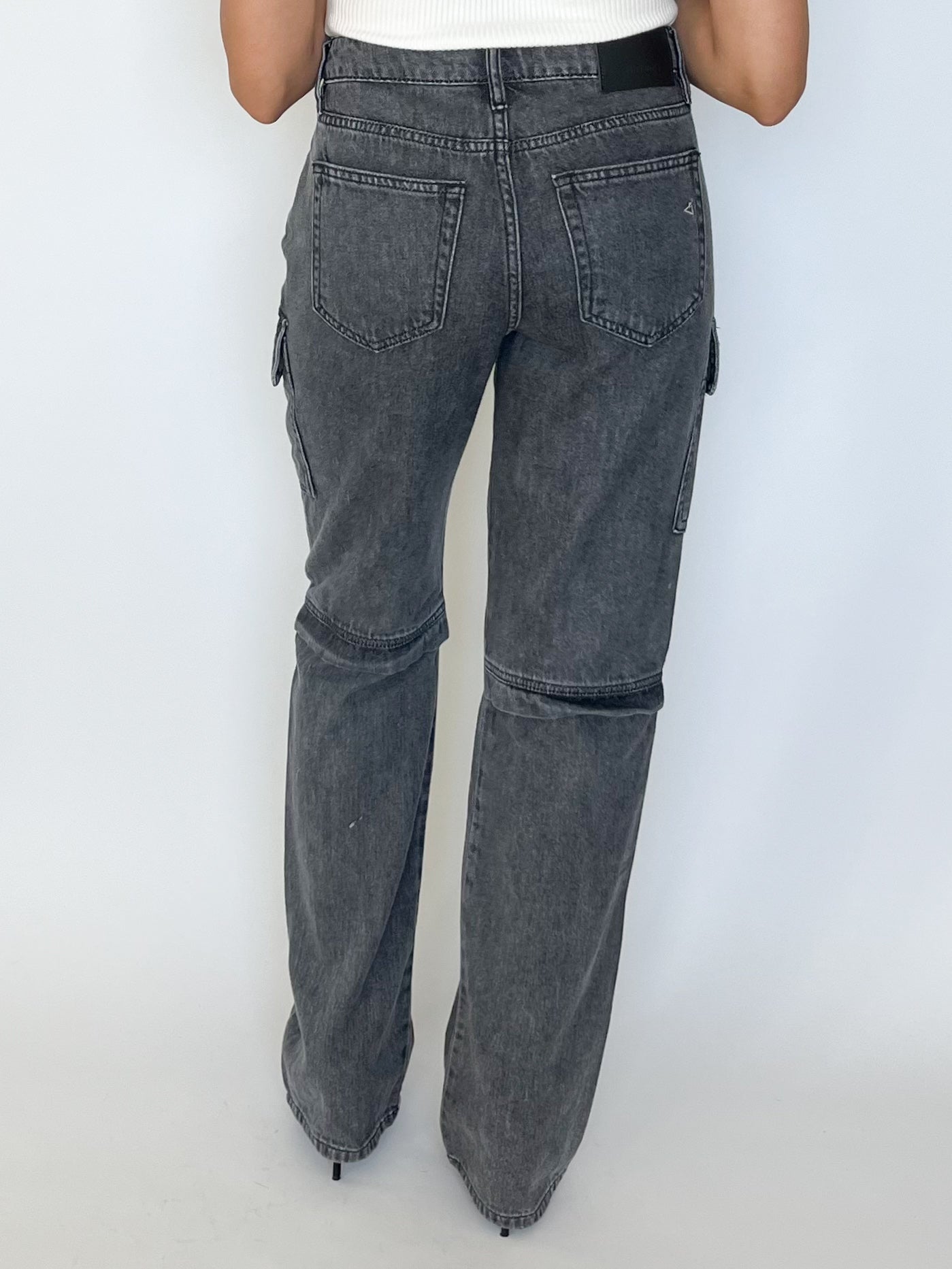TRACEY CARGO STRAIGHT JEANS