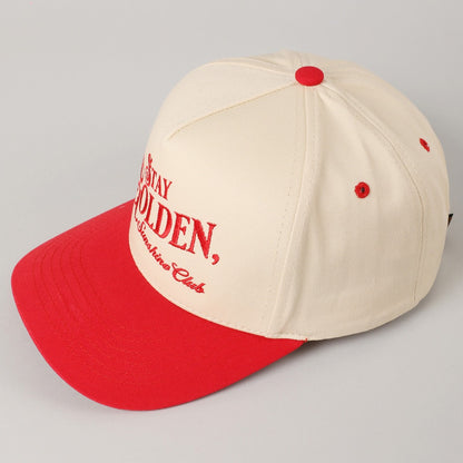 STAY GOLDEN SUNSHINE CLUB TRUCKER HAT