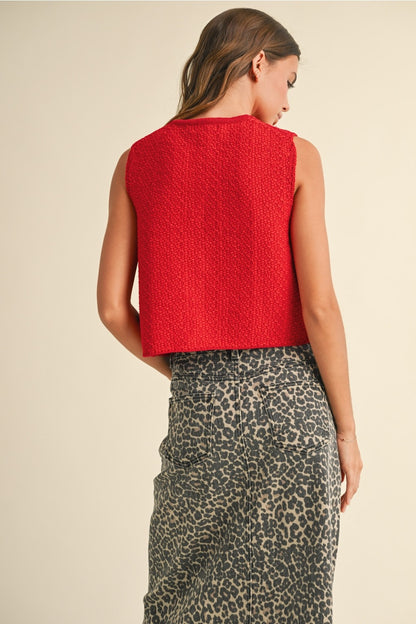 FEMINIE FLAIR KNIT TOP