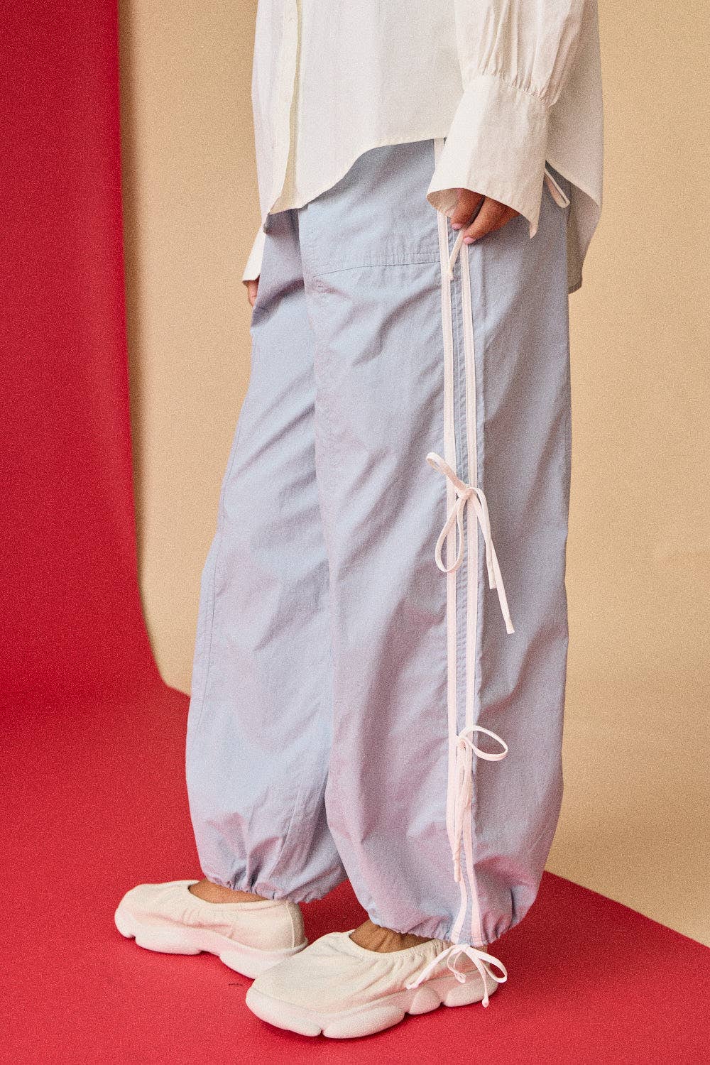 ALL TIED UP TRACK PANT