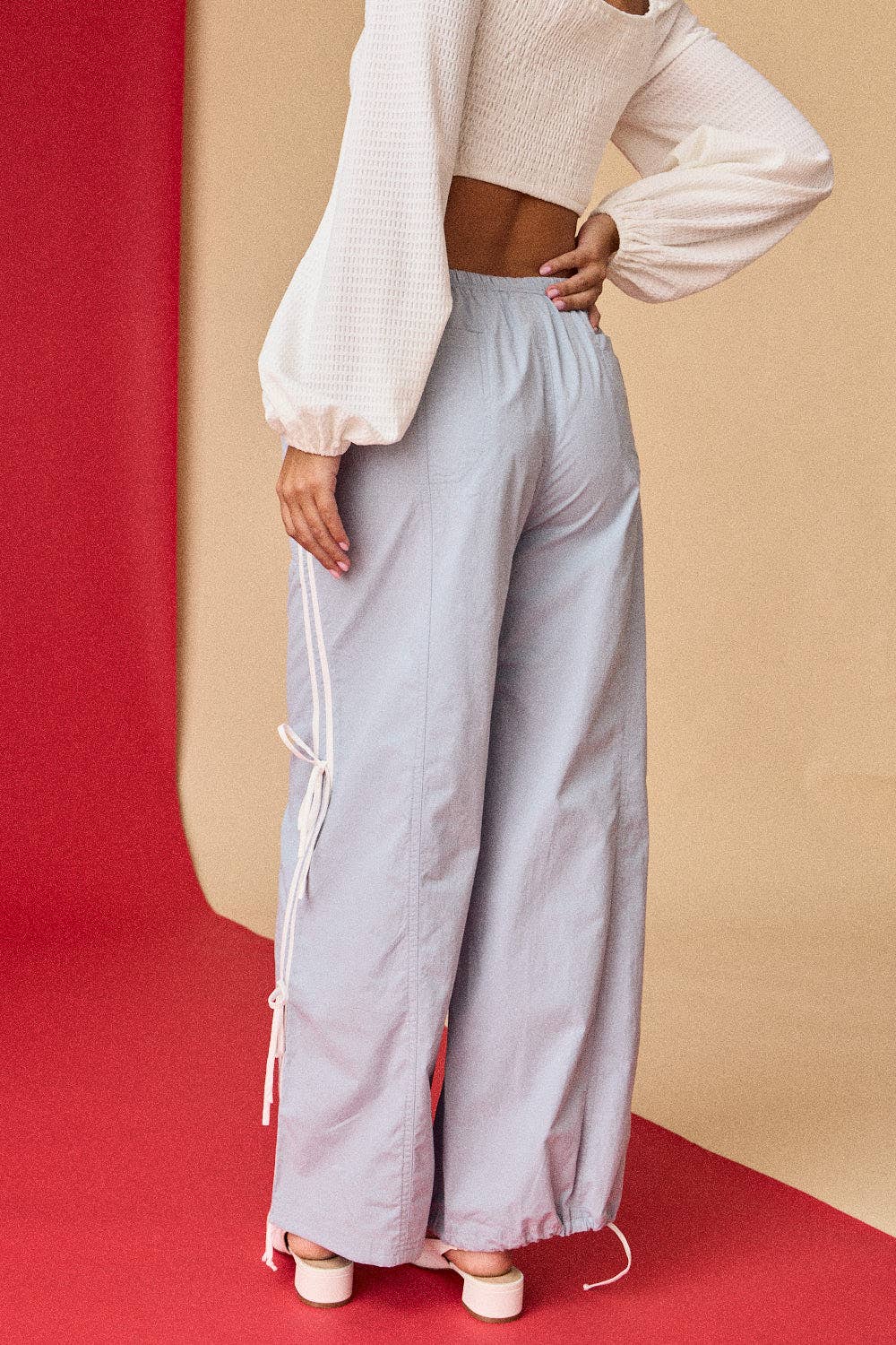 ALL TIED UP TRACK PANT