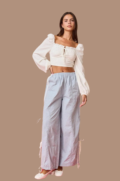 ALL TIED UP TRACK PANT
