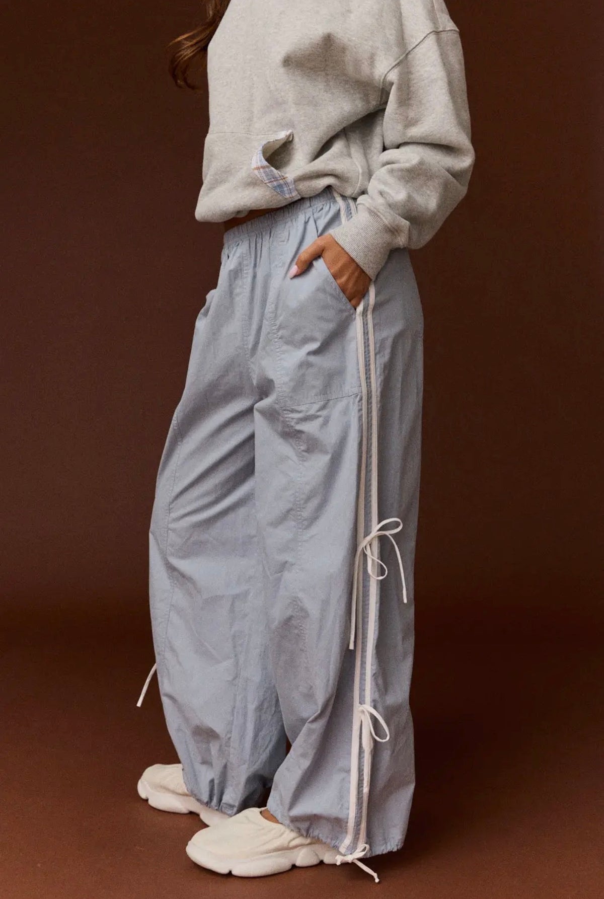 ALL TIED UP TRACK PANT