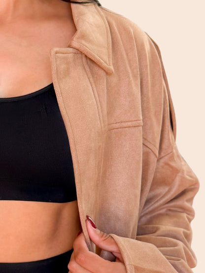 LEAVES AND LATTES BUBBLE JACKET