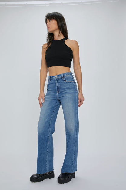 LOGAN DAD JEANS DARK WASH