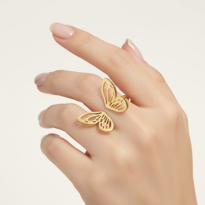 MONARCH BUTTERFLY RING