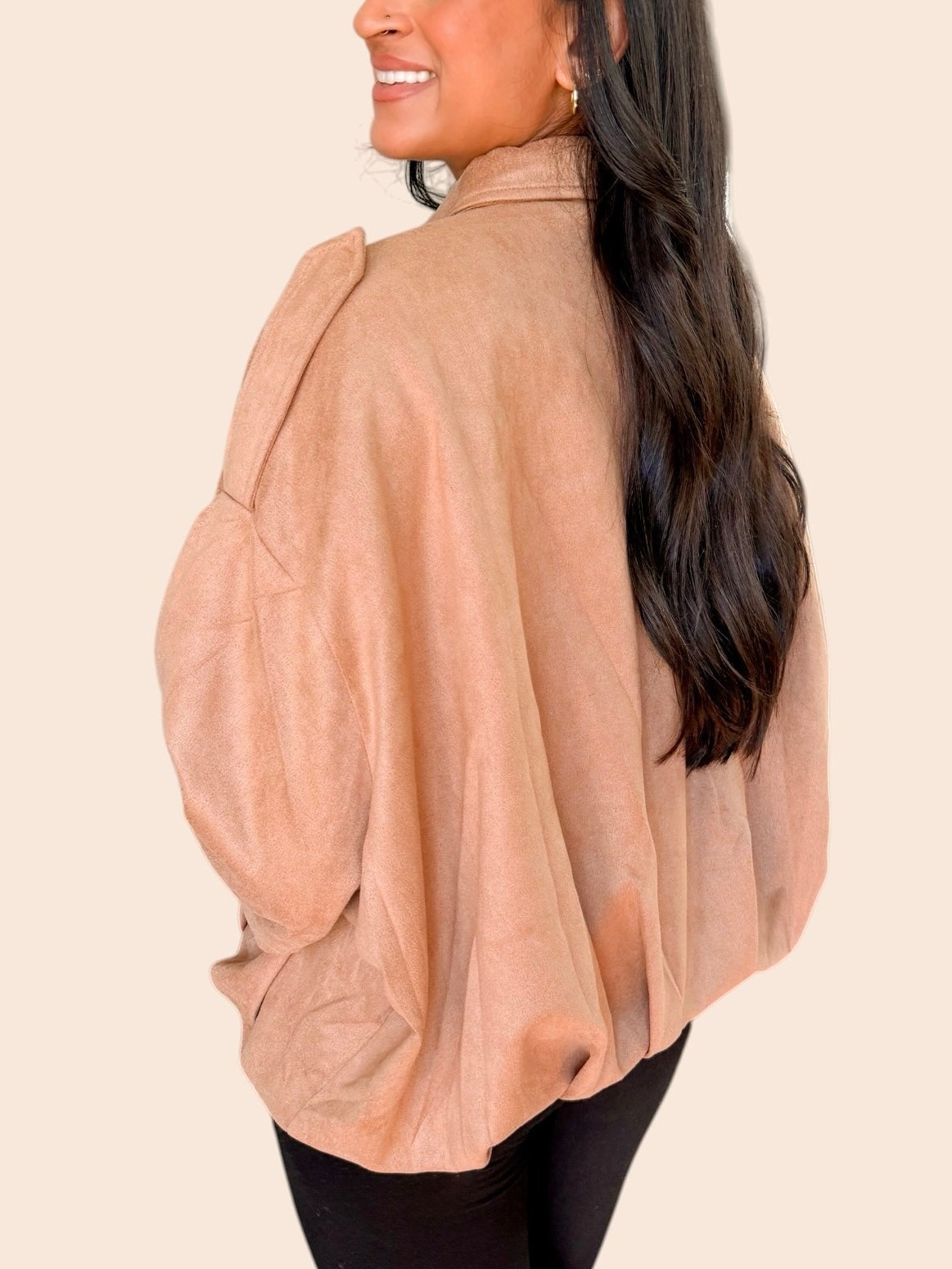 LEAVES AND LATTES BUBBLE JACKET