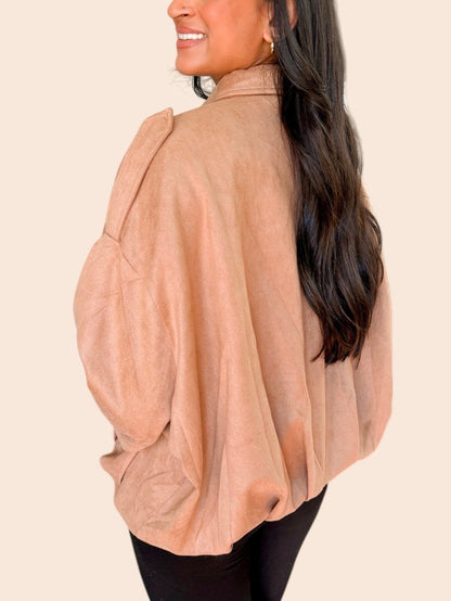 LEAVES AND LATTES BUBBLE JACKET