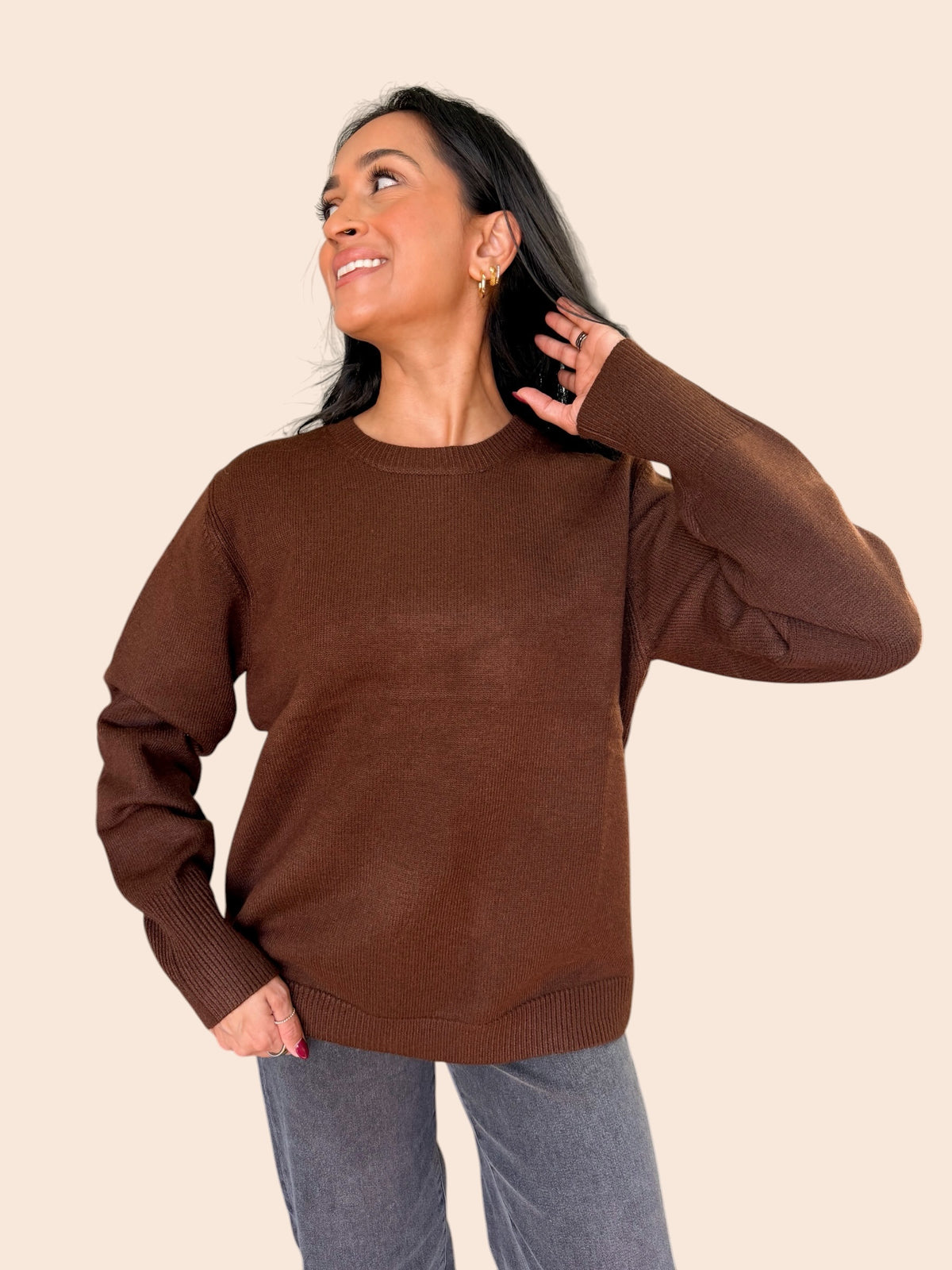 COFFEE DATE KNIT SWEATER