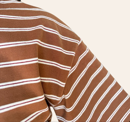 ESPRESSO HOUR STRIPED TEE