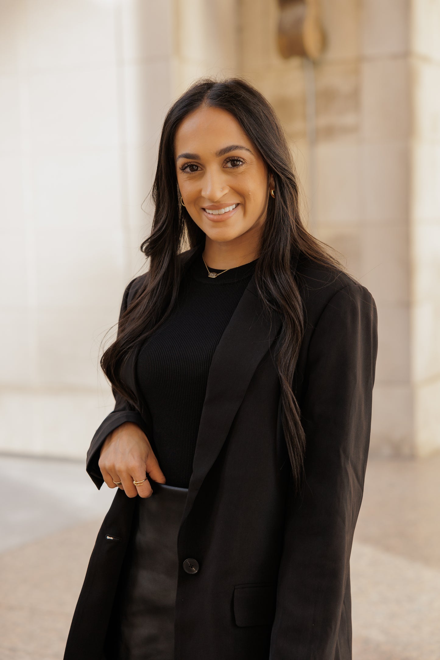 BOSS BABE BLACK BLAZER