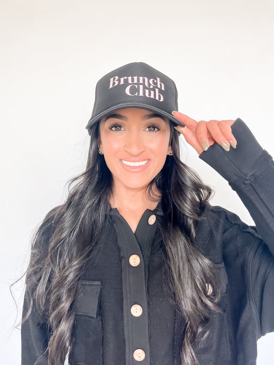 BRUNCH CLUB TRUCKER HAT