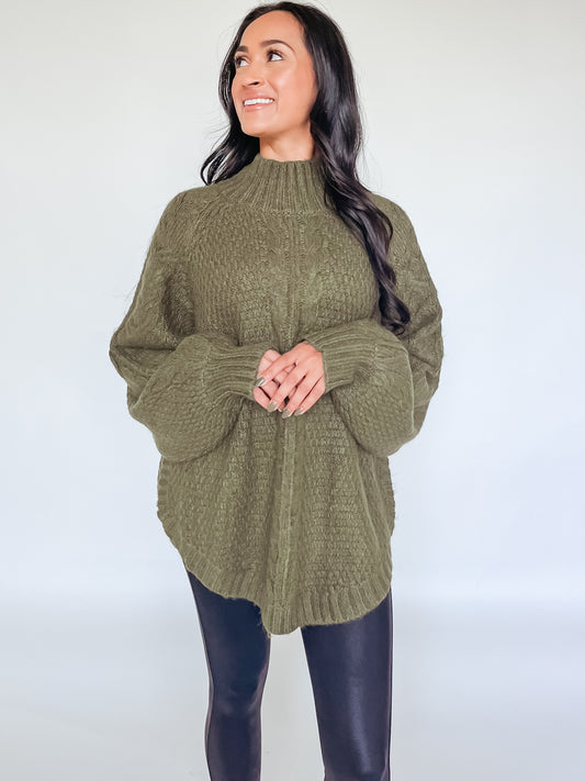 FALLING LEAVES KNIT SWEATER