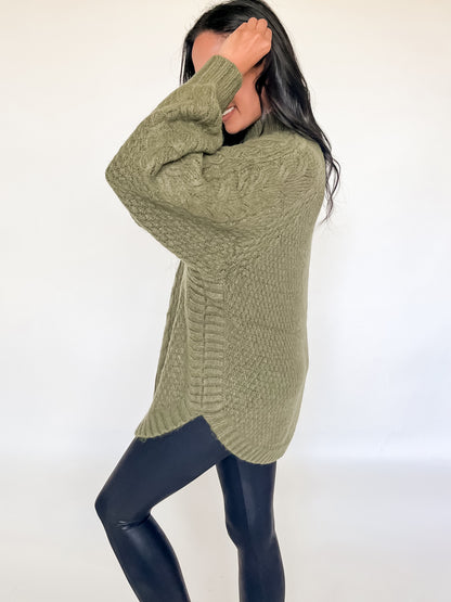 FALLING LEAVES KNIT SWEATER