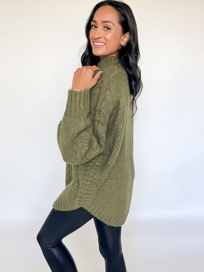 FALLING LEAVES KNIT SWEATER