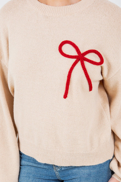 FORGET ME KNOT SWEATER