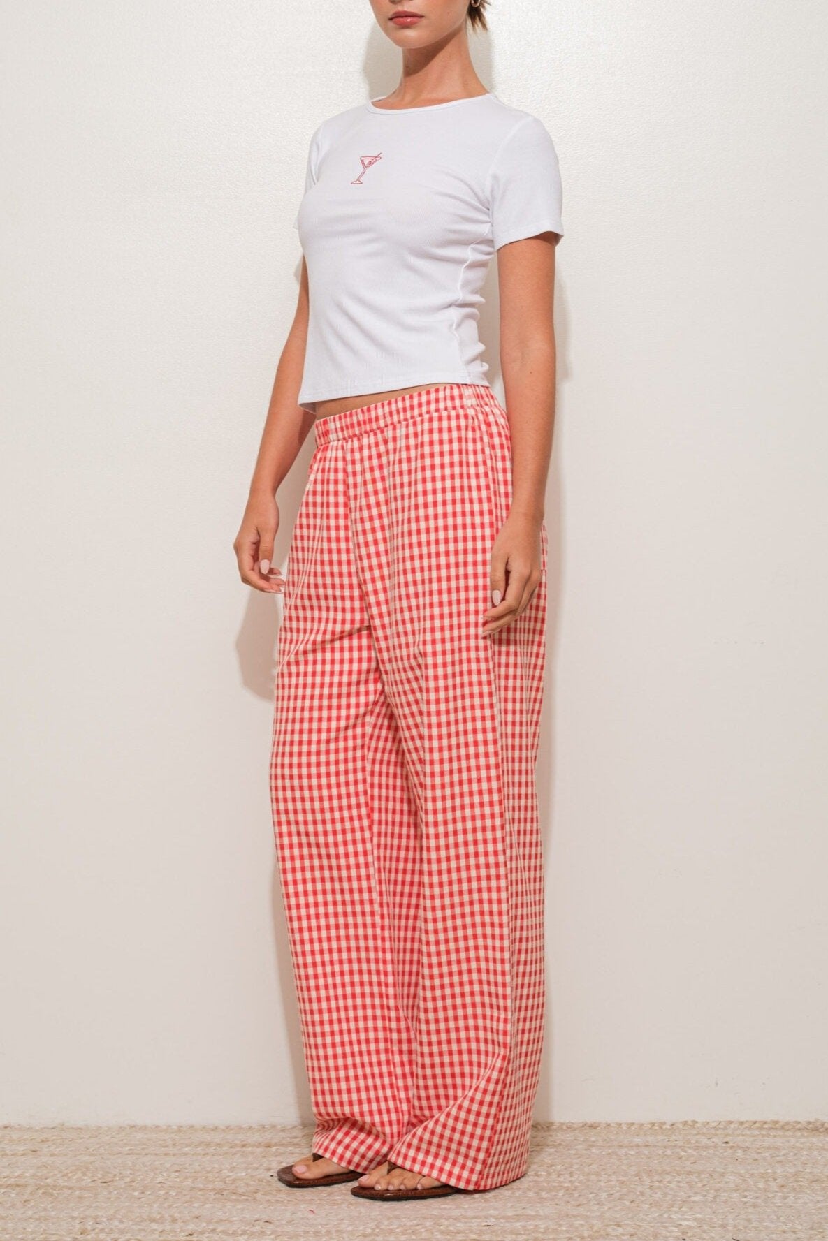 GINGHAM GROOVE PANTS