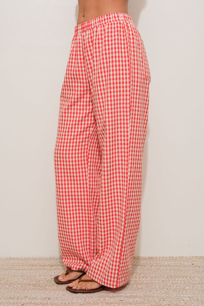 GINGHAM GROOVE PANTS