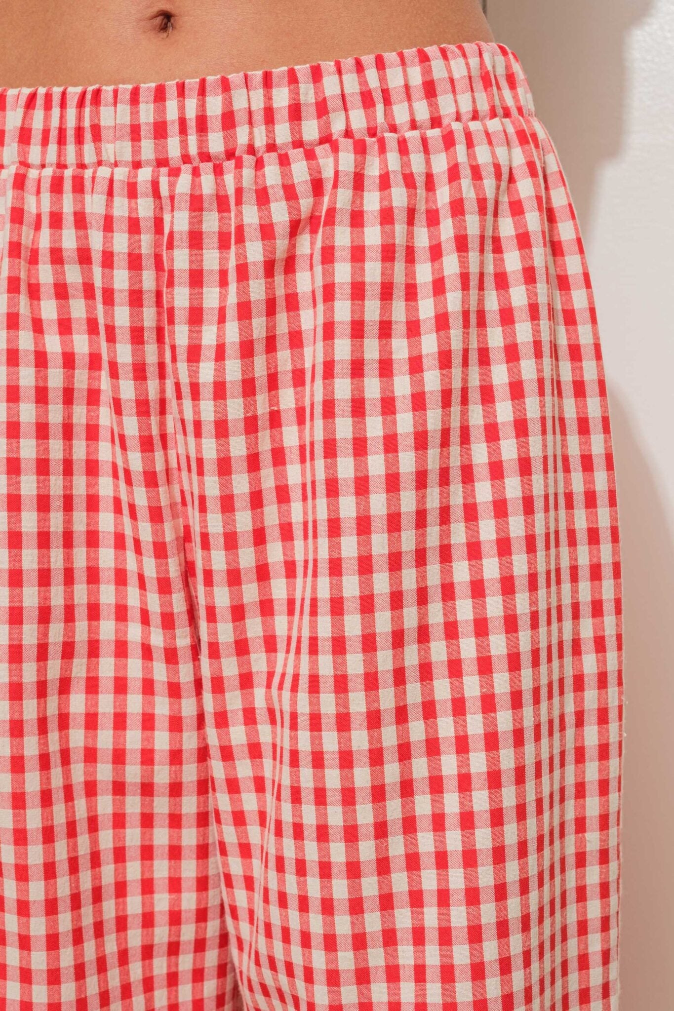 GINGHAM GROOVE PANTS