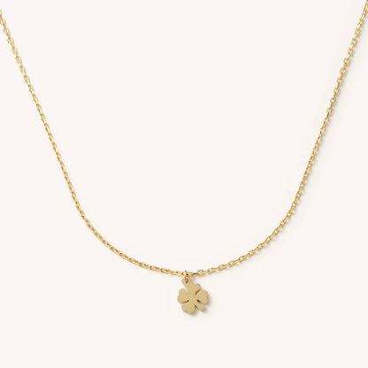 GOOD FORTUNE CLOVER NECKLACE