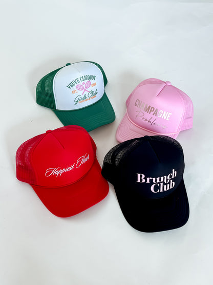 BRUNCH CLUB TRUCKER HAT