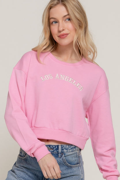 PINK PARADISE LA SWEATSHIRT