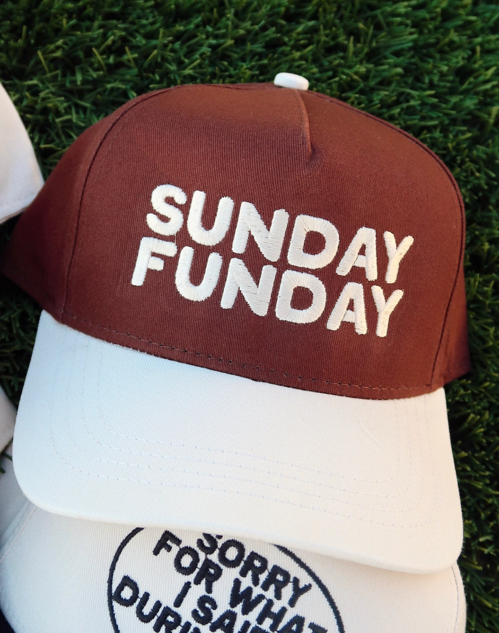 SUNDAY FUNDAY TRUCKER HAT
